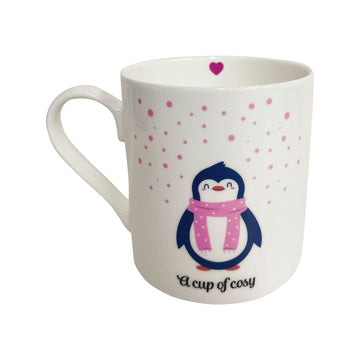 Cup of Cosy Penguin Fine China Mug